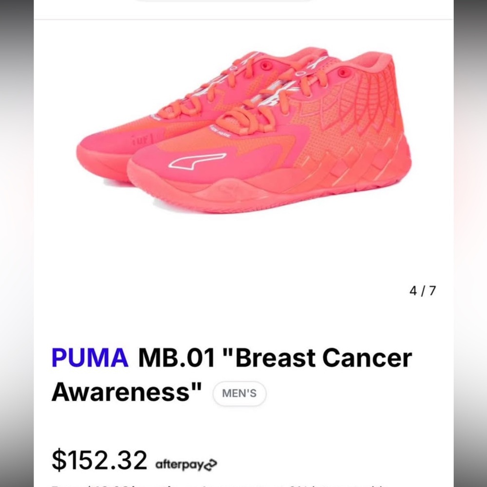 Puma MB.01 Bright Pink Sneakers
